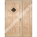 TARNA - kétszárnyú nyíló/nyíló fa bejárati ajtó