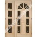 NAPSUGÁR - kétszárnyú nyíló/nyíló fa bejárati ajtó