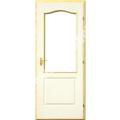 DUSA 90x210 cm - félig üvegezhető gerébtokos beltéri ajtó